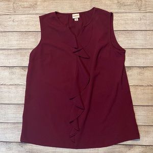 Merona Sleeveless Womens Blouse